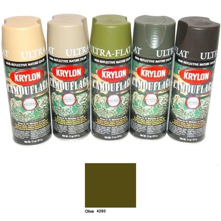 krylon paint spray camouflage khaki cans olive nz expendables